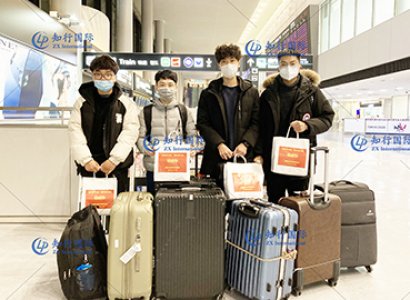 2021/1/17恭喜4位日本留學生順利抵達日本