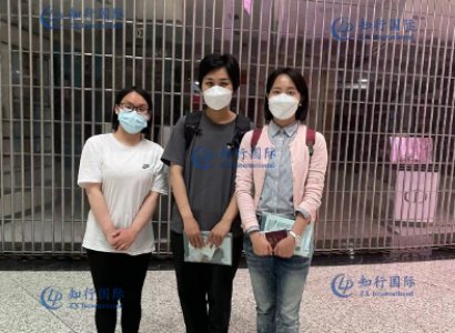 2022/5/13 恭喜日本介護（3人） 今日成功出境