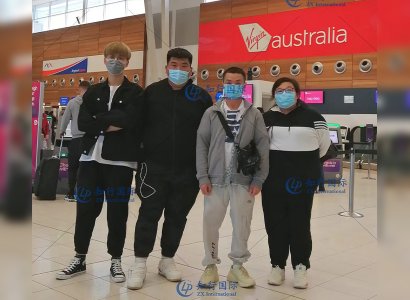 2022/6/13 恭喜澳洲留學生（4人）順利抵達澳洲