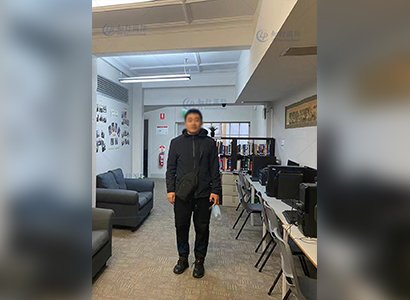 2022/8/10 恭喜澳洲留學生王同學成功出境